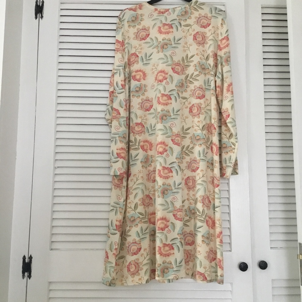 NWT Gudrun Sjoden floral midi dress, size XL, Selma